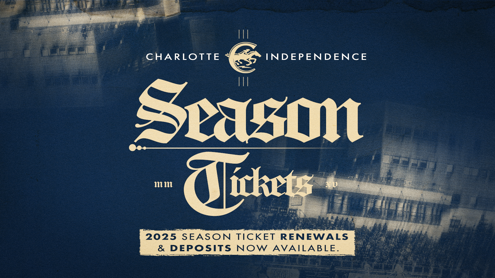 Charlotte Independence Season Tickets